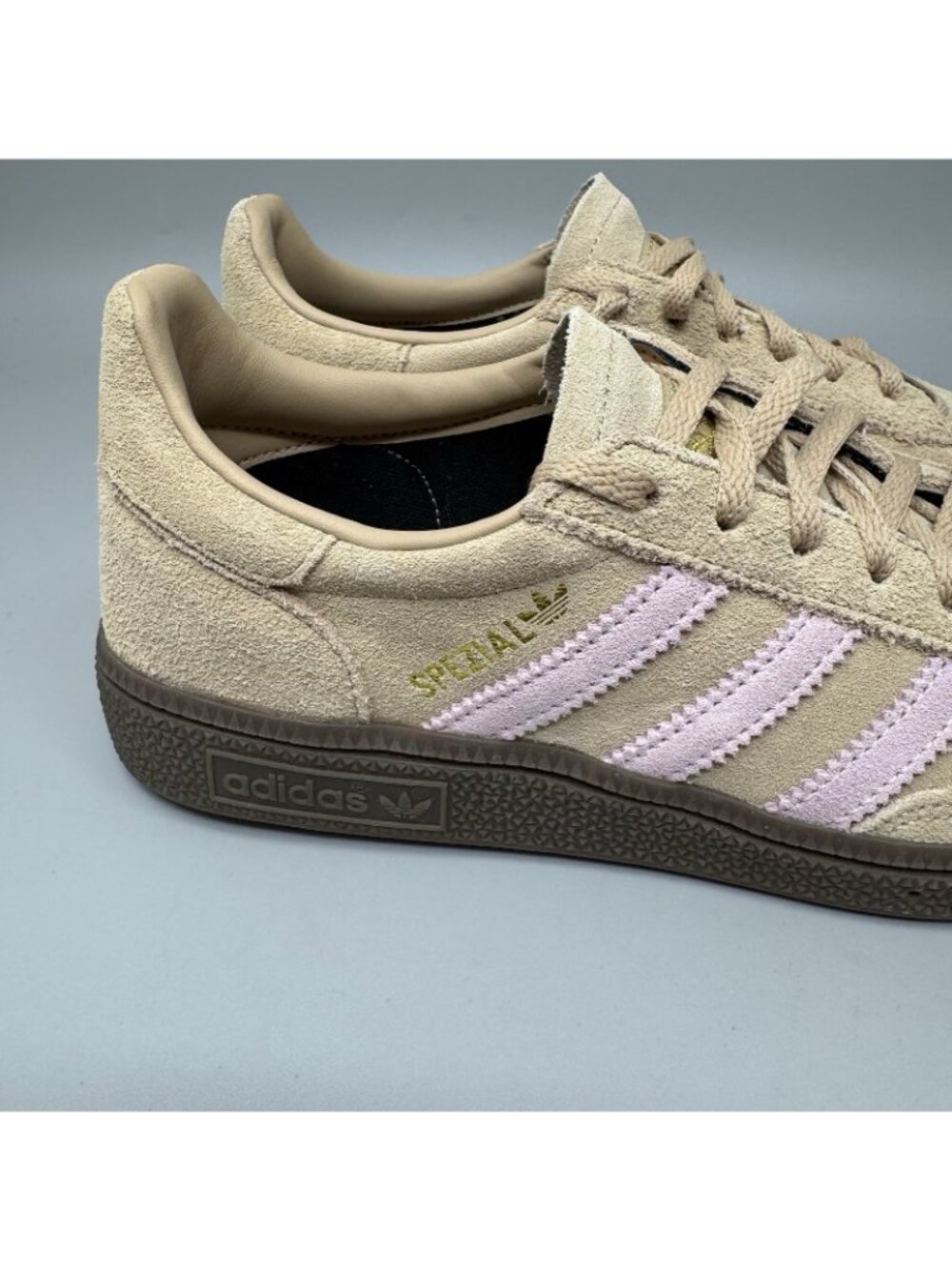 Adidas Womens Handball Spezial JI2651 Brown Casual Shoes Sneakers Size 7 - Picture 2 of 9